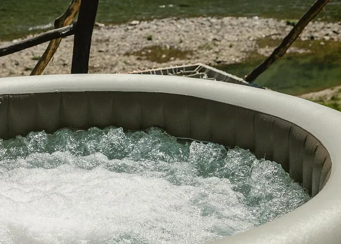 Glamping Drina Riverzone Luxussátor Goražde